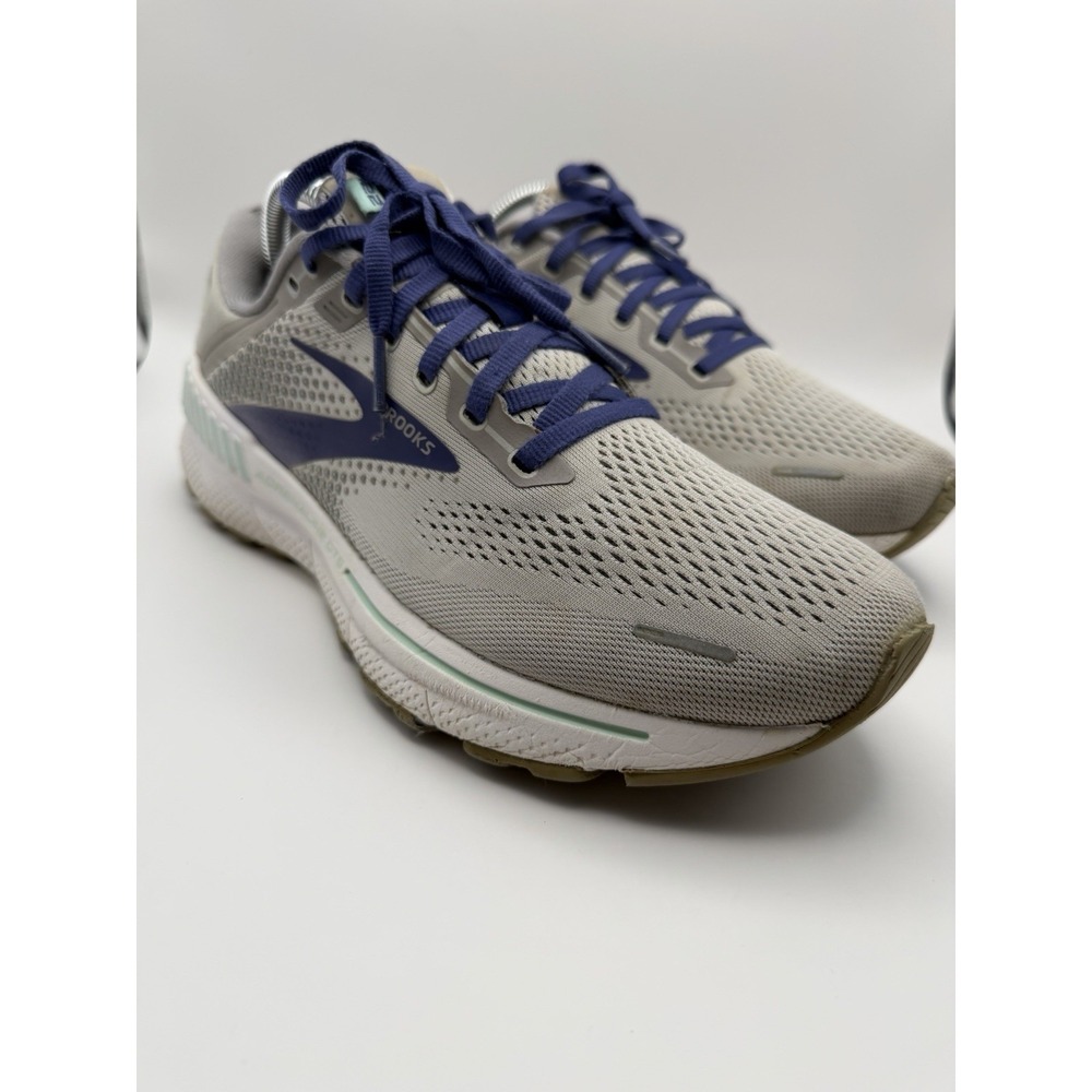 Brooks Adrenaline GTS 22 Women's Size 11 B Running Shoes Sneakers Gray/Blue